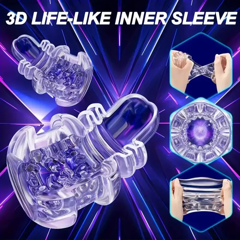 XG18 Plus Glans Trainer 10 Licking Thrusting Electric Masturbator - Image 3