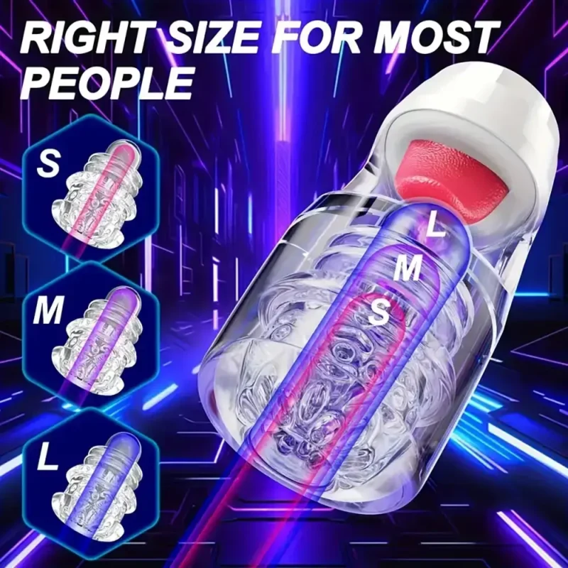 XG18 Plus Glans Trainer 10 Licking Thrusting Electric Masturbator - Image 4