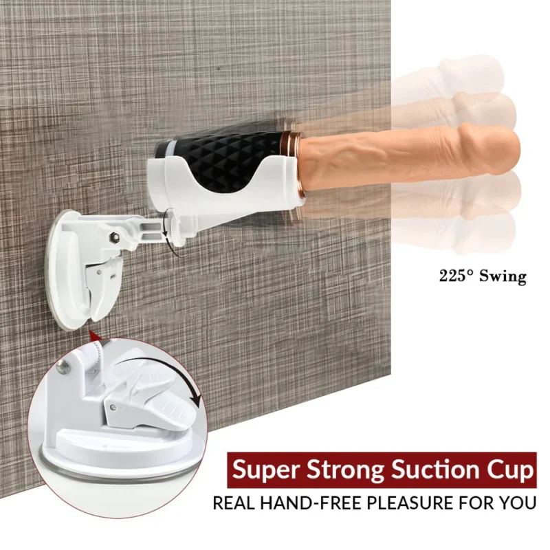 9.13in 360° Rotation & Thrusting Realistic Dildo Machine - Image 3